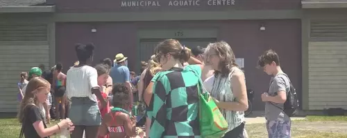 Excitement and Cool Fun at Pancoe Pool Opening Day