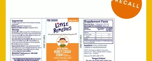 Little Remedies Honey Cough Syrup Recalled Nationwide Due to Contamination Risk
