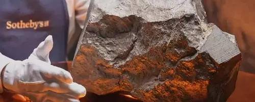 A Martian Meteorite's Journey to Auction