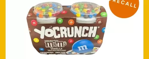 Urgent Recall: YoCrunch Yogurts Pose Choking Hazard Due to Plastic Contamination
