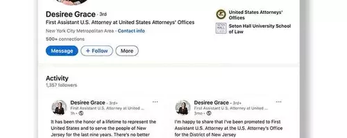Defiant Prosecutor Grace Stands Firm Amidst Justice Department's Dismissal