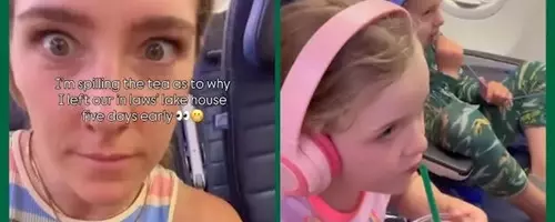 A Mother's Unconventional Vacation Exit Sparks Online Debate