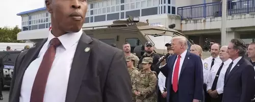 Presidential Outreach: Trump's Engagement with Law Enforcement in DC Crackdown