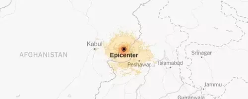 Devastating Earthquake Strikes Eastern Afghanistan