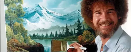 Bob Ross Paintings to be Auctioned to Support Public Television