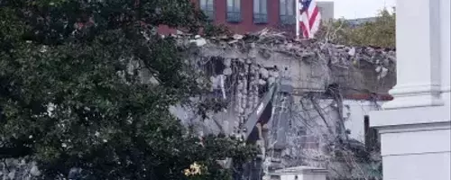 White House East Wing Demolition Nears Completion Amidst Controversy