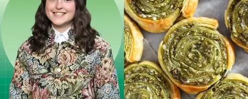 Bella Ramsey's Quick and Delicious Pesto Pastry Spirals
