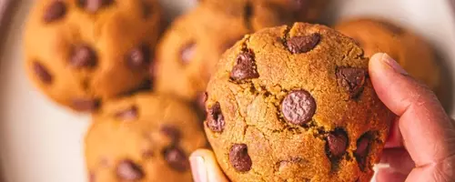 Rapid Air Fryer Chocolate Chip Cookies for Two