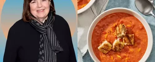 Ina Garten's Ultimate Comfort Food for Chilly Days: Easy Tomato Soup and Grilled Cheese Croutons