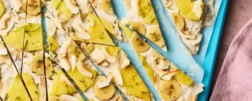 Tropical Frozen Bark: A Sweet, Healthy Indulgence