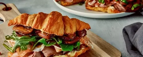 Effortless Wellington-Inspired Croissant Sandwiches