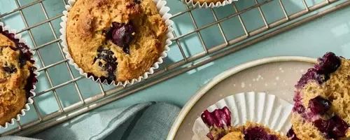 Delectable Blueberry Muffins with Natural Sweetness