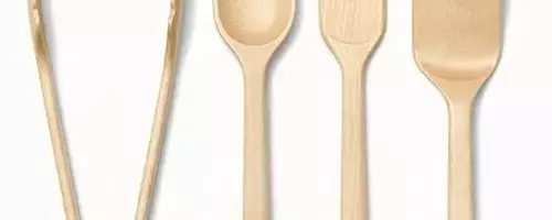 Caraway's Mini Birch Utensil Set: A Kitchen Essential