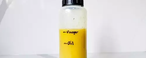 Homemade Vinaigrette: A Simple Squeeze Bottle Hack for Effortless Salad Dressings