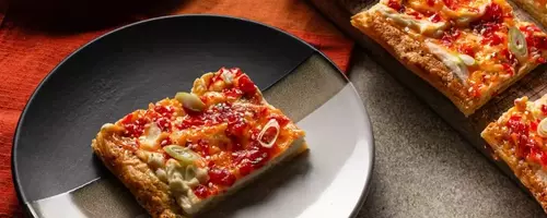 Cream Cheese and Pepper Jelly Puff Pastry Tart: A Modern Take on a Southern Classic