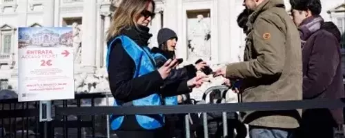 Rome Implements Trevi Fountain Access Fee to Manage Tourism