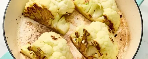 Garlic Parmesan Melting Cauliflower