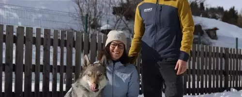 Nazgul, the Wolfdog, Becomes Unlikely Olympic Sensation in Italy