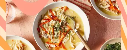 Crafting a Quick and Delicious Lemony Chicken & Rice Soup