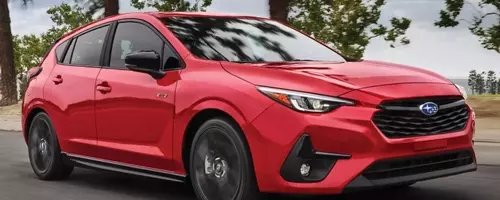 Subaru Impreza Sport: An Accessible AWD Hatchback Lease Option