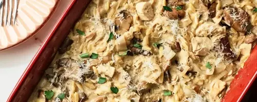 Chicken Marsala Orzo Bake: A Hearty and Healthy Casserole