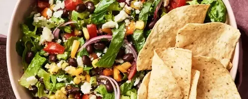 Wholesome Taco Salad: A Fiber-Rich, No-Cook Delight