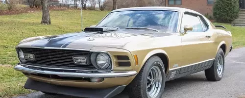 The Enduring Appeal of the 1970 Ford Mustang Mach 1 with 428 Super Cobra Jet Engine