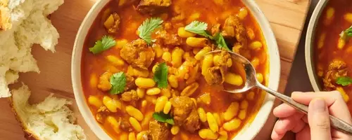 Moroccan White Bean and Lamb Stew (Loubia): A Comforting One-Pot Delight