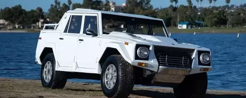 The Untamed Majesty of the 1990 Lamborghini LM002: A Rare 'Rambo Lambo' Up for Auction