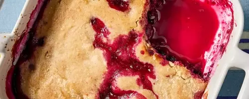 Lemon-Blueberry Pudding Cake: A Nutrient-Rich Springtime Delight