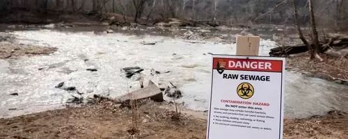 Class-Action Lawsuit Filed Over Potomac Sewage Spill