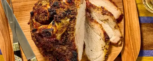 Mastering the Art of Slow-Roasted Fresh Ham with Maple-Bourbon Glaze