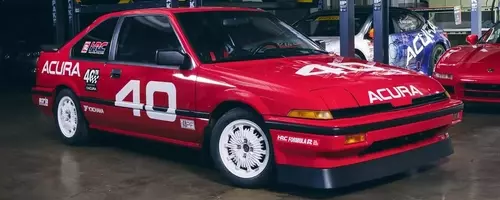 Acura Unveils Retro Integra Race Car to Celebrate 40th Anniversary