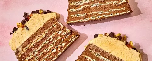 Chocolate Espresso Matzo Icebox Cake: A No-Bake Delight for Passover