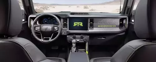 Ford Unveils 2027 Bronco RTR Interior with Striking Hyper Lime Accents