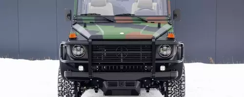Camo Wolf: A Restored G-Wagen with V8 Power and a High Price Tag