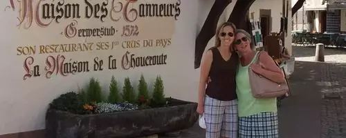 A Young Woman Finds Comfort and Friendship Abroad