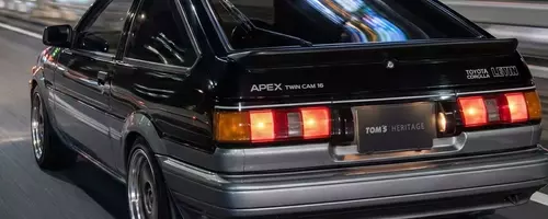 Tom's Heritage Program Revitalizes Toyota AE86 Corolla Levin with Modern Enhancements