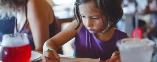 Guiding Children to Better Restaurant Behavior