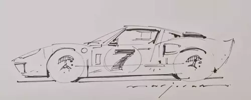 Mastering the Ford GT40 Sketch
