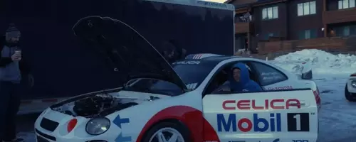 Ryan Tuerck's 600-HP GR Corolla-Powered Celica Rally Car Takes Second Place