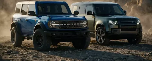 2026 Land Rover Defender vs. Ford Bronco: Off-Road Icons Compared