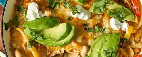Delectable White Bean Fajita Bake: A Wholesome Vegetarian Feast