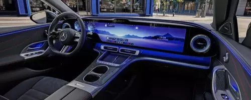 Mercedes-Benz Electric C-Class Interior Revealed