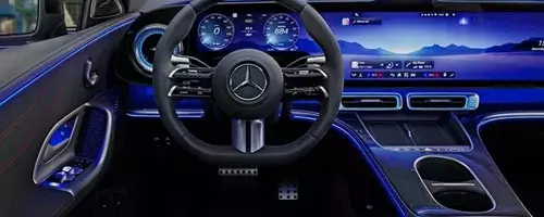 Mercedes-Benz C-Class EV Interior Unveiling