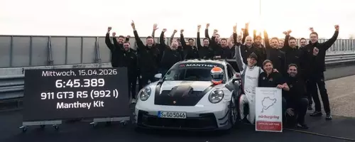 Porsche 911 GT3 RS with Manthey Kit Conquers Nürburgring
