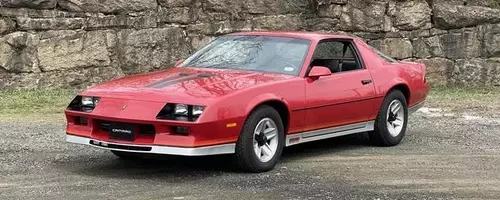 A Pristine 1984 Chevrolet Camaro Z28 with Ultra-Low Mileage Goes Up for Auction