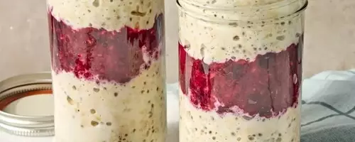 Lemon-Berry Crisp Overnight Oats: A Wholesome Breakfast Delight