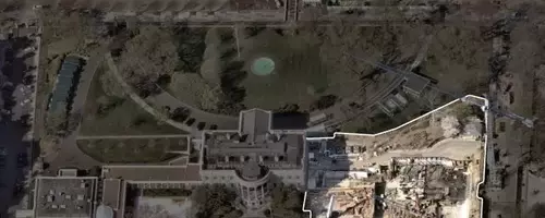 Controversial White House Fountain Renovation Under Trump Administration