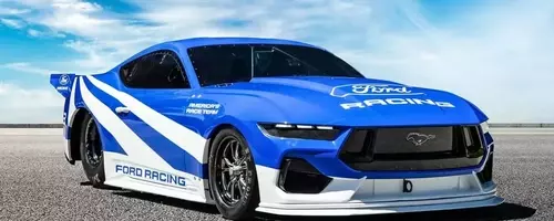 Ford's Electric Mustang Cobra Jet 2200 Shatters EV Speed Records
